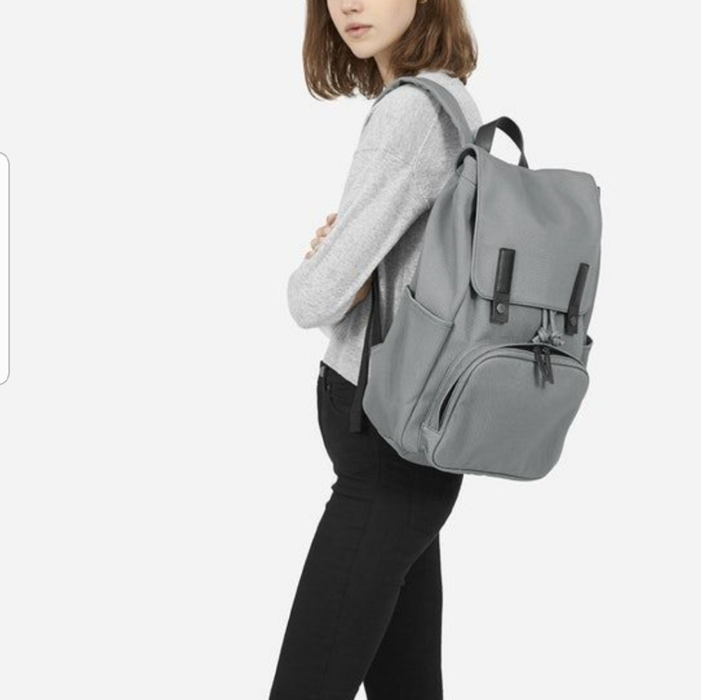 🌸Everlane | Backpack medium size, Gray